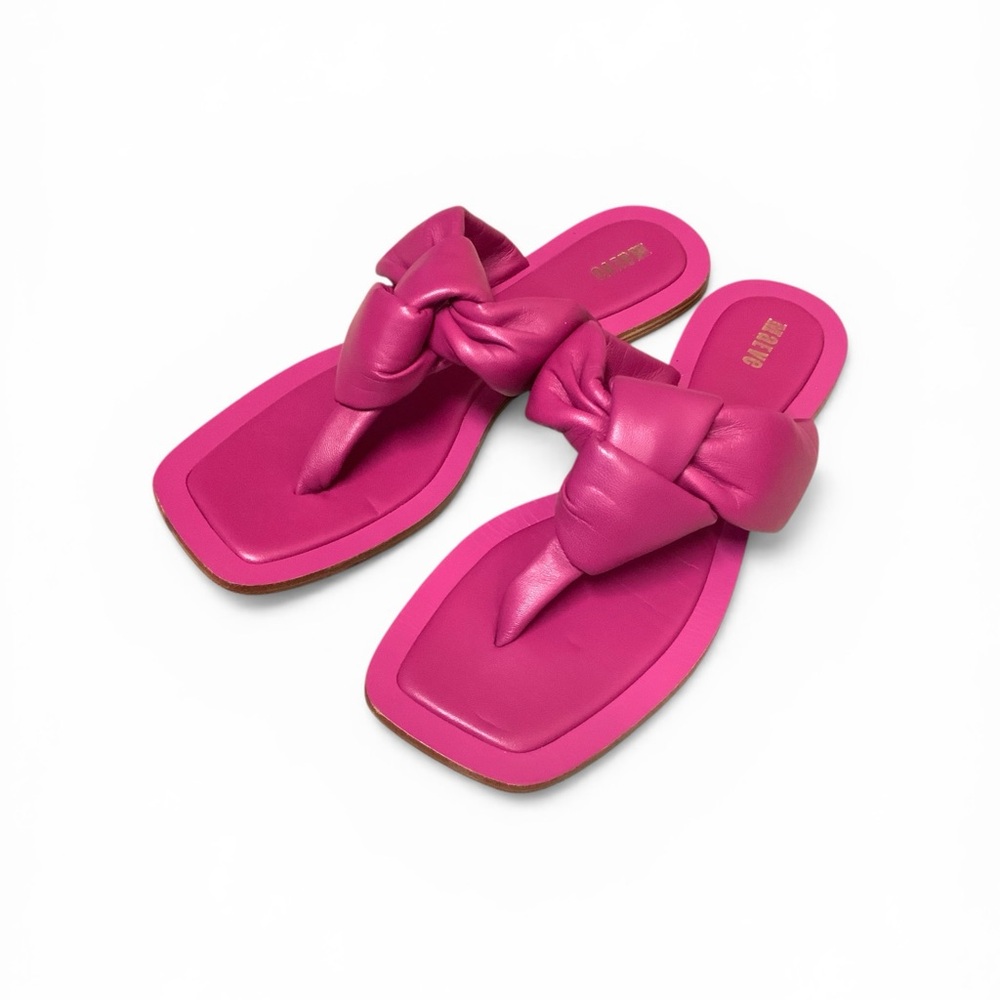 Anthropologie Maeve Puffy knotted Flats